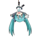 Стикер Hatsune Miku