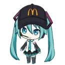 Стикер Hatsune Miku