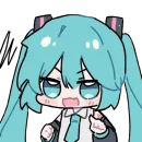 Стикер Hatsune Miku