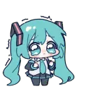 Стикер Hatsune Miku