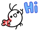 Стикер Shy Shrimp