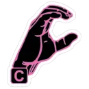 Стикер Sign Language