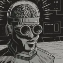 Стикер Неозабавности ретрофутуризма (и не только!)