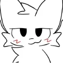 Стикер Silly cat