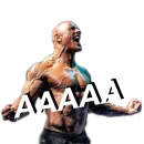 Стикер Скала Дуэйн Джонсон (Dwayne Johnson)