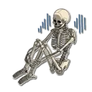 Стикер Skeleton Bob / By OsmerOmar
