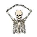 Стикер Skeleton Bob / By OsmerOmar