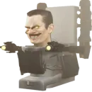 Стикер Скибиди туалет