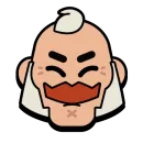 Стикер Сэм Бронсон