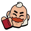 Стикер Сэм Бронсон