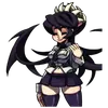 Стикер _🆘(Skullgirls)🆘_🐙"Filia"🐙