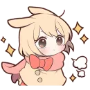 Стикер Сладкий зайчик 2