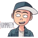 Стикер sticker "Kekinian" Arrange