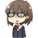 Стикер Умные тяночки