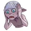 Стикер Gollum