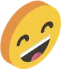 Стикер 3d smile