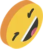 Стикер 3d smile