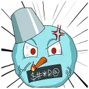 Стикер Snowman