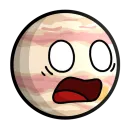 Стикер Шаранутый Космос