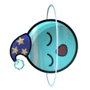 Стикер Шаранутый Космос