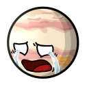 Стикер Шаранутый Космос