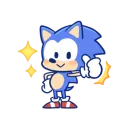 Sonic Cute Emoji