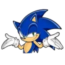 Стикер Sonic