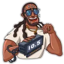Стикер Spartaman