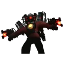 Стикер Speaker man titan