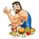 Стикер Sport Guy