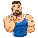 Стикер Sport Guy