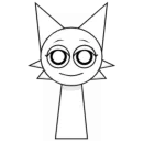 Стикер Sprunki