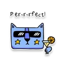 Стикер Square Cats by Murka