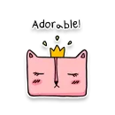 Стикер Square Cats by Murka