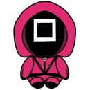 Стикер Squid game / Игра в кальмара