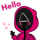 Стикер Squid Game