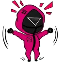 Стикер Squid Game