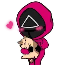 Стикер Squid Game