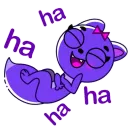 Стикер Squirrel Lily