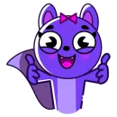 Стикер Squirrel Lily