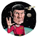 Стикер Star Trek