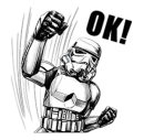 Стикер Star Wars Imperial