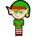 Стикер Merry Christmas