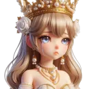 Стикер Принцесса Перлен