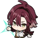 Стикер Chibi Genshin Impact