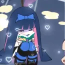 Стикер Panty and Stocking with Garterbelt
