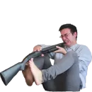 Стикер Strange Pink Guy