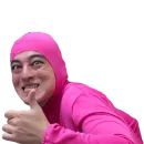 Стикер Strange Pink Guy