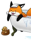 Стикер Stupid Fox