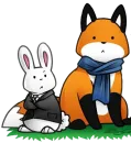Стикер Stupid Fox